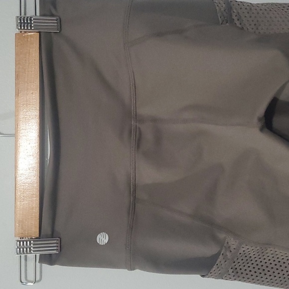 Zella Pants Womens Size Xs X-small Brown Three-quarter 3/4 Leggings Stretchy - Picture 8 of 12